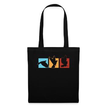 Bird Watching Birder Ornithologist Bird Lover - Tote Bag - black - Front