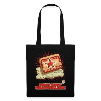 Wash away the poop italism: Communist soap - Tote Bag - black - Front