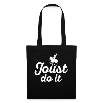 Jousting Knight Medieval Renaissance Knights Armor - Tote Bag - black - Front