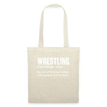 Wrestling - Stoffbeutel - Natur - Vorne