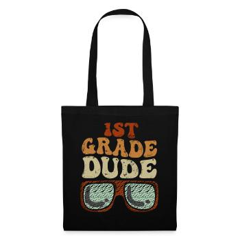 Professeur de maternelle Drôle Étudiant 1er Diplôme - Sac en tissu - noir - Devant