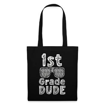 Professeur de maternelle Drôle Étudiant 1er Diplôme - Sac en tissu - noir - Devant