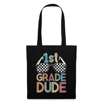 Professeur de maternelle Drôle Étudiant 1er Diplôme - Sac en tissu - noir - Devant