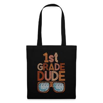 Professeur de maternelle Drôle Étudiant 1er Diplôme - Sac en tissu - noir - Devant
