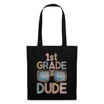 Professeur de maternelle Drôle Étudiant 1er Diplôme - Sac en tissu - noir - Devant
