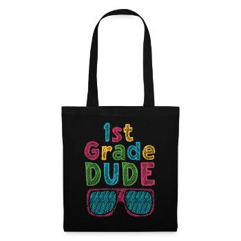 Professeur de maternelle Drôle Étudiant 1er Diplôme - Sac en tissu - noir - Devant