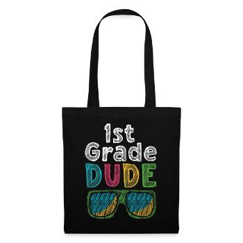 Professeur de maternelle Drôle Étudiant 1er Diplôme - Sac en tissu - noir - Devant
