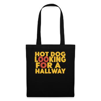 Hot Dog Looking For A Hallway - Tote Bag - black - Front