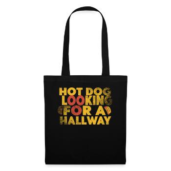 Hot Dog Looking For A Hallway - Tote Bag - black - Front