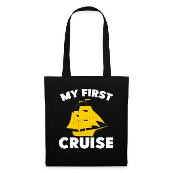 My First Cruise Family Vacation - Fun and Exciting - Tote Bag - black - Front
