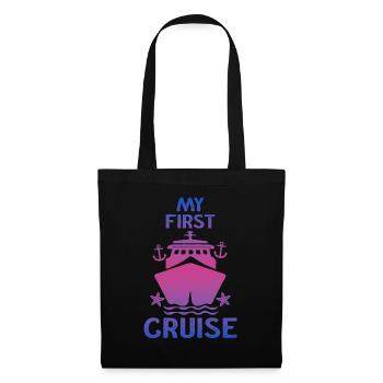 My First Cruise Family Vacation - Fun and Exciting - Tote Bag - black - Front