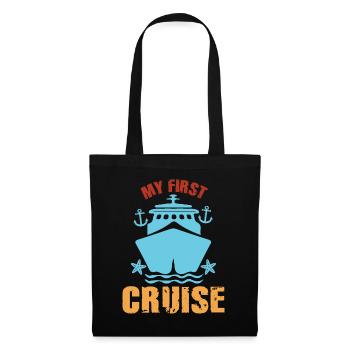 My First Cruise Family Vacation - Fun and Exciting - Tote Bag - black - Front