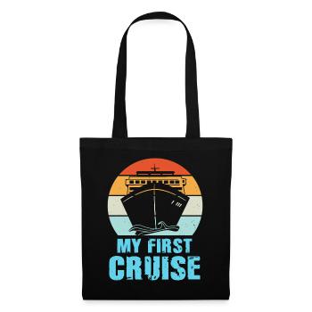 My First Cruise Family Vacation - Fun and Exciting - Tote Bag - black - Front