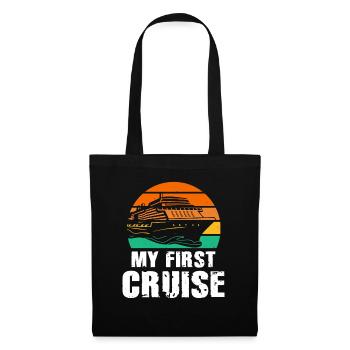 My First Cruise Family Vacation - Fun and Exciting - Tote Bag - black - Front