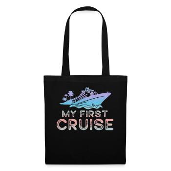My First Cruise Family Vacation - Fun and Exciting - Tote Bag - black - Front