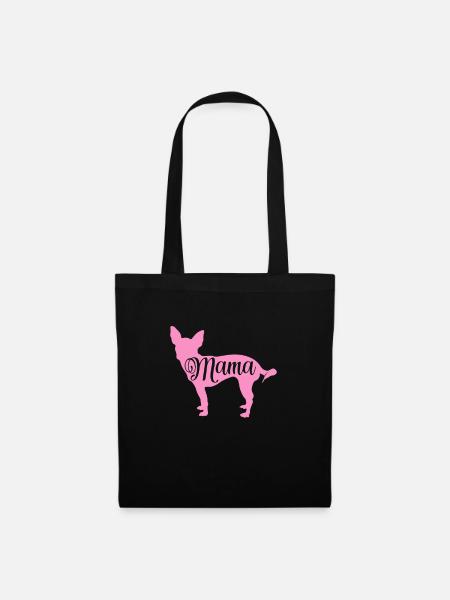 Chihuahua Dog Dog School Dog Owner Gift - Tote Bag - black