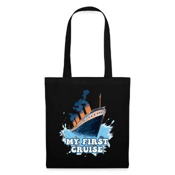 My First Cruise Family Vacation - Fun and Exciting - Tote Bag - black - Front