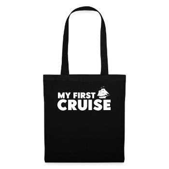 My First Cruise Family Vacation - Fun and Exciting - Tote Bag - black - Front