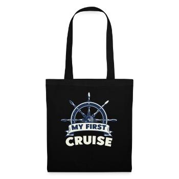 My First Cruise Family Vacation - Fun and Exciting - Tote Bag - black - Front