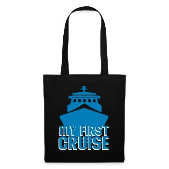 My First Cruise Family Vacation - Fun and Exciting - Tote Bag - black - Front