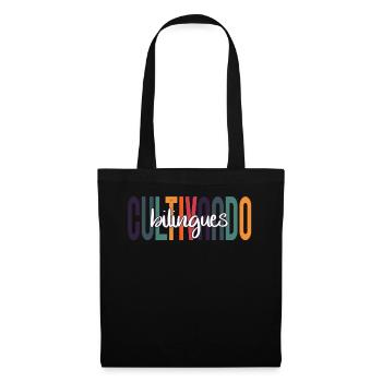 Cultivando Bilingües Spanish Teacher Apparel - Tote Bag - black - Front