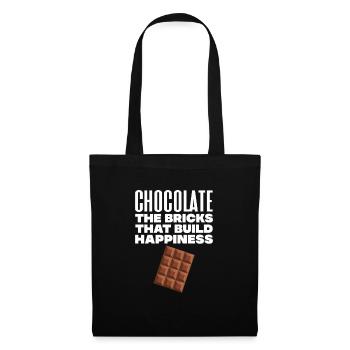 Chocolate Chocolate Food Cocoa Gift - Tote Bag - black - Front