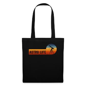 Space Photography Stargazing Telescope Astronomy - Tote Bag - black - Front
