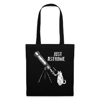 Space Photography Stargazing Telescope Astronomy - Tote Bag - black - Front