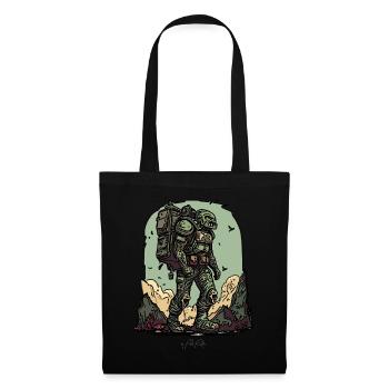 Mission sur une planète lointaine - Sac en tissu - noir - Devant