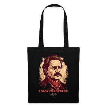 I look important - Tote Bag - black - Front