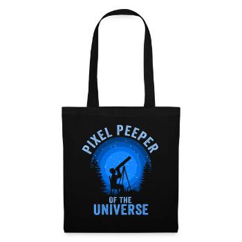 Space Photography Stargazing Telescope Astronomy - Tote Bag - black - Front