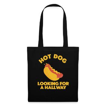 Hot Dog Looking For A Hallway - Tote Bag - black - Front