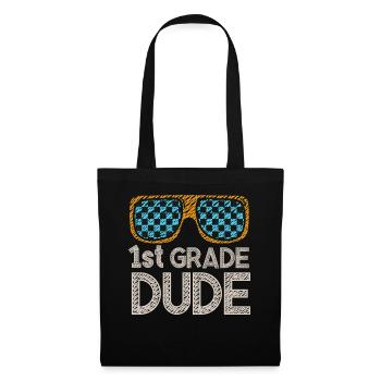 Professeur de maternelle Drôle Étudiant 1er Diplôme - Sac en tissu - noir - Devant