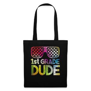 Professeur de maternelle Drôle Étudiant 1er Diplôme - Sac en tissu - noir - Devant