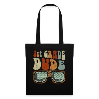 Professeur de maternelle Drôle Étudiant 1er Diplôme - Sac en tissu - noir - Devant
