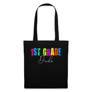Professeur de maternelle Drôle Étudiant 1er Diplôme - Sac en tissu - noir - Devant
