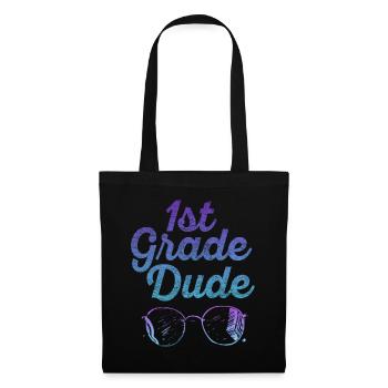 Professeur de maternelle Drôle Étudiant 1er Diplôme - Sac en tissu - noir - Devant