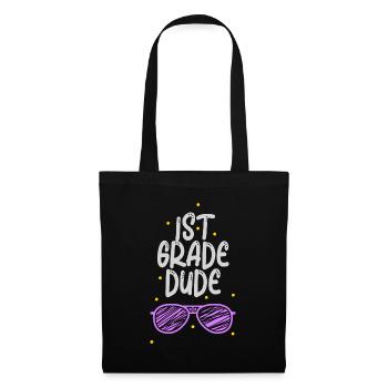 Professeur de maternelle Drôle Étudiant 1er Diplôme - Sac en tissu - noir - Devant