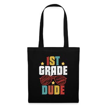 Professeur de maternelle Drôle Étudiant 1er Diplôme - Sac en tissu - noir - Devant