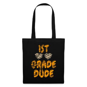 Professeur de maternelle Drôle Étudiant 1er Diplôme - Sac en tissu - noir - Devant