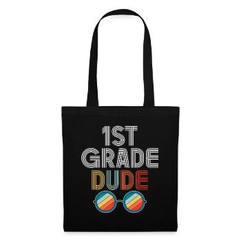 Professeur de maternelle Drôle Étudiant 1er Diplôme - Sac en tissu - noir - Devant