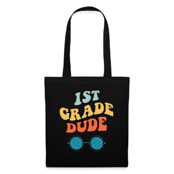 Professeur de maternelle Drôle Étudiant 1er Diplôme - Sac en tissu - noir - Devant