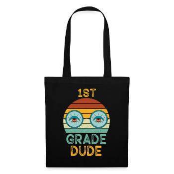 Professeur de maternelle Drôle Étudiant 1er Diplôme - Sac en tissu - noir - Devant