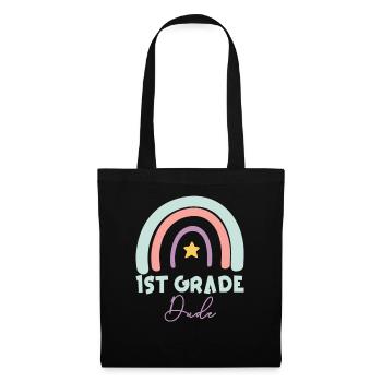 Professeur de maternelle Drôle Étudiant 1er Diplôme - Sac en tissu - noir - Devant