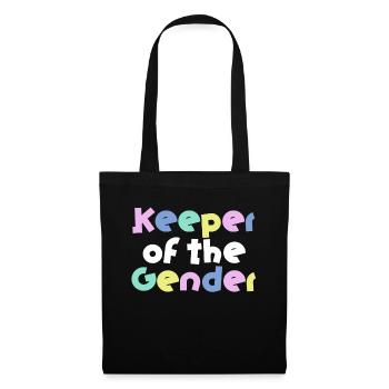 Keeper Of The Gender - Tote Bag - black - Front