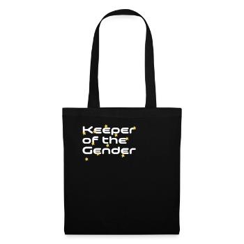 Keeper Of The Gender - Tote Bag - black - Front