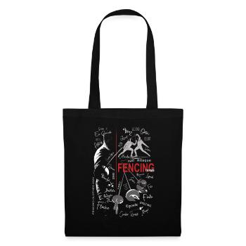 Fencing Notions Training Gift - Tote Bag - black - Front