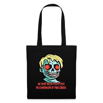 Seeing without eyes, a dimension of pure chaos - Tote Bag - black - Front