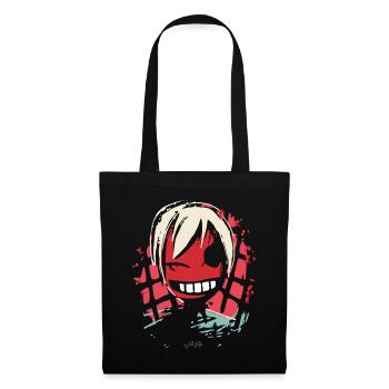 Cartoon Anime Manga Art - Tote Bag - black - Front