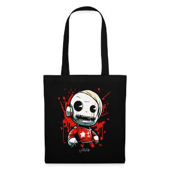Street Art Graffiti Enfant - Sac en tissu - noir - Devant